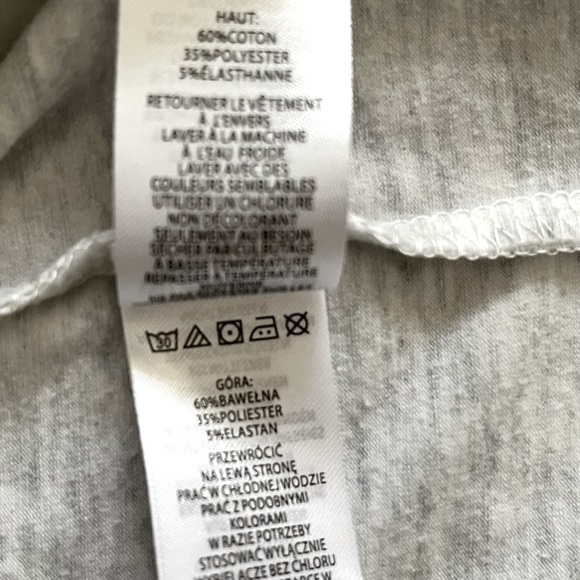 tommy Bahama shirt/top short sleeve gray round neck pocket detail girls 3T - Picture 8 of 10